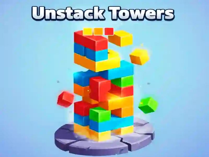 Peli Unstack Towers verkossa