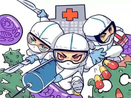 Peli Against Coronavirus Puzzle verkossa