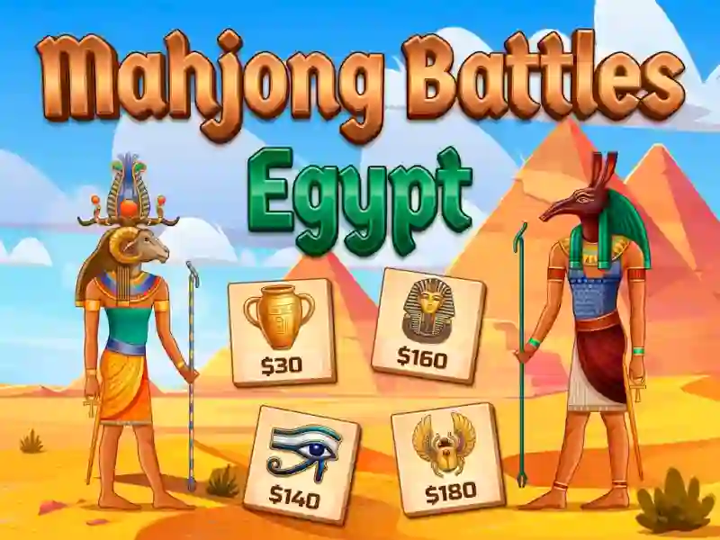 Peli Mahjong Battles Egypt verkossa
