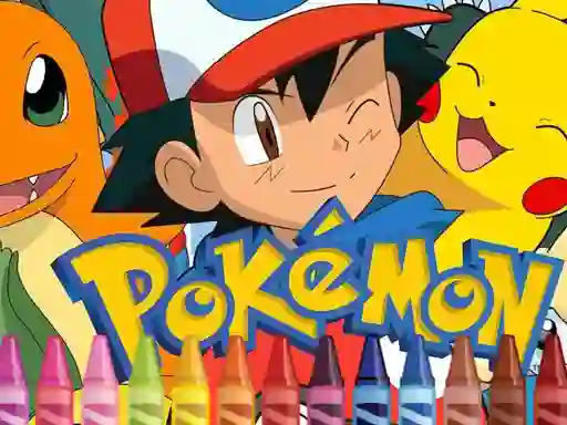 Peli Pokemon Coloring verkossa