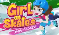Peli Girl on Skates Paper Blaze verkossa