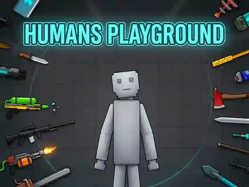 Peli Humans Playground verkossa