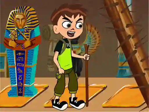 Peli Ben 10 Egypt Mystery verkossa