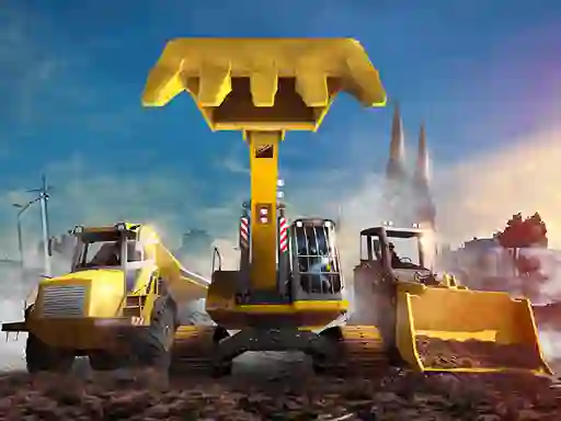 Peli Excavator Simulator 3D verkossa