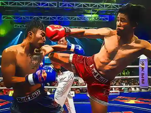 Peli MuayThai Fighters Jigsaw verkossa