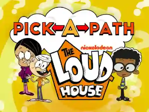 Peli The Loud House Pick-a-Path verkossa