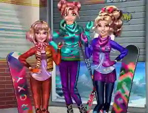 Peli Princesses Winter Holiday verkossa