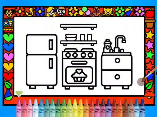 Peli Color and Decorate Rooms verkossa