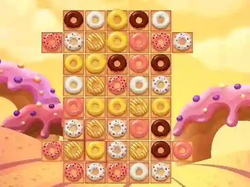 Peli Donuts Match 3 verkossa