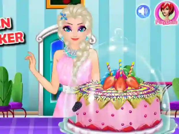 Peli Ice queen royal baker verkossa