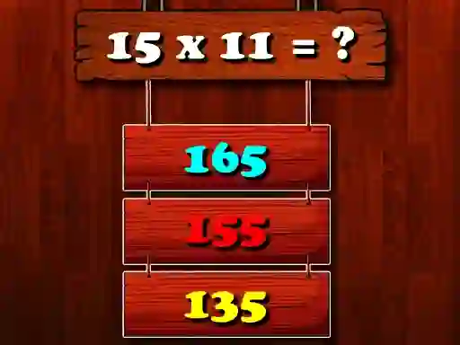 Peli Multiplication Math Challenge verkossa