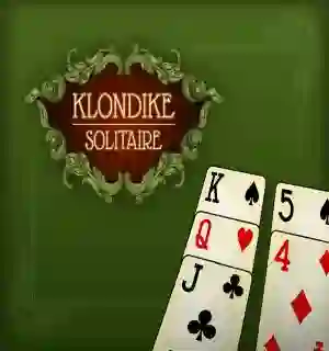 Peli Klondike Solitaire verkossa