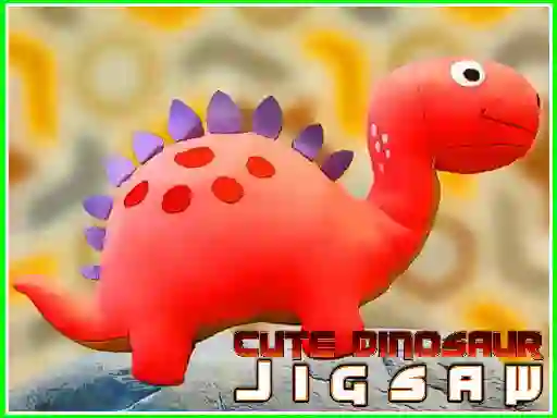 Peli Cute Dinosaur Jigsaw verkossa