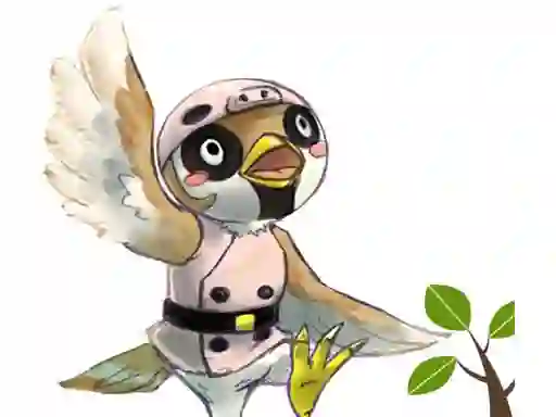Peli Sparrow Flappy verkossa