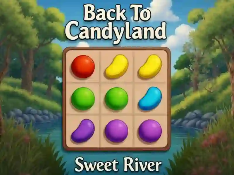 Peli Back To Candyland sweet river verkossa