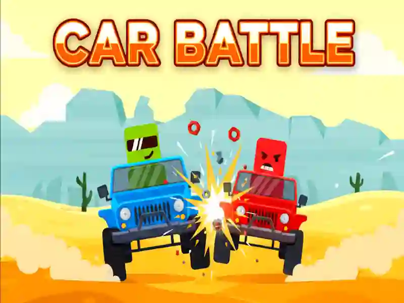 Peli Car Battle verkossa