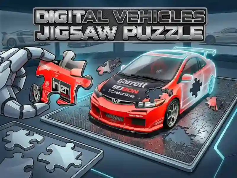 Peli Digital Vehicles Jigsaw Puzzle verkossa