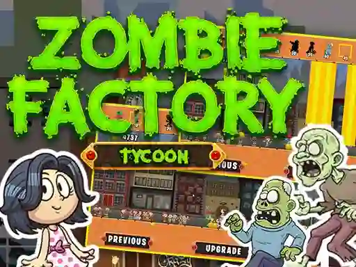Peli Zombie Factory Tycoon verkossa