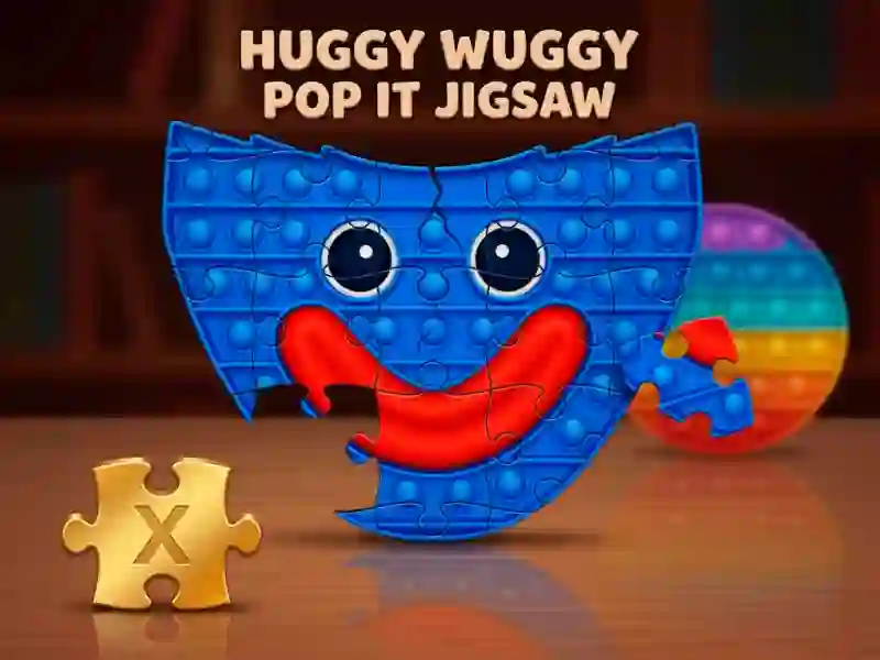 Peli Huggy Wuggy Pop It Jigsaw verkossa