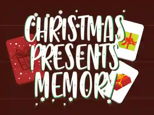 Peli Christmas Presents Memory verkossa