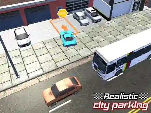 Peli Realistic City Parking verkossa