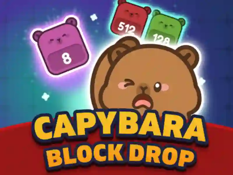 Peli Capybara Block Drop verkossa