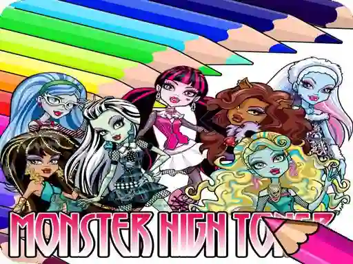 Peli Coloring Book for Monster High verkossa
