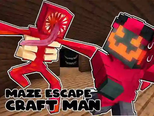Peli Maze Escape: Craft Man verkossa