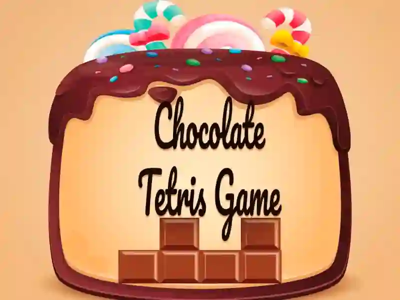 Peli Chocolate Tetris Game verkossa