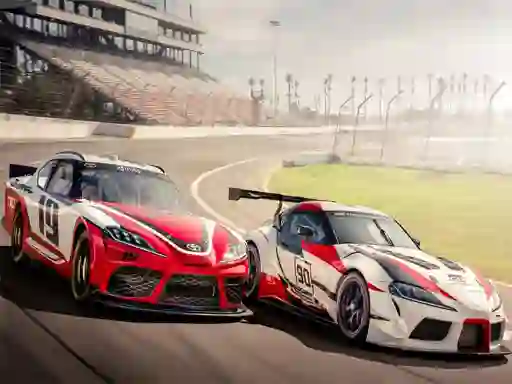 Peli Racing Cars Puzzle verkossa