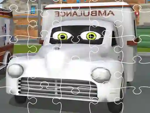 Peli Ambulance Trucks Jigsaw verkossa