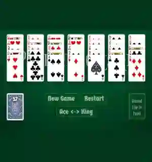 Peli Patience Solitaire verkossa