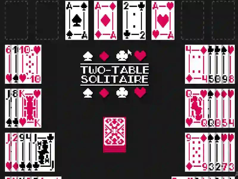 Peli Two-Table Solitaire verkossa