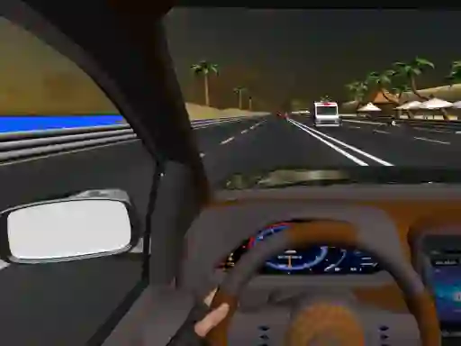 Peli Fast Car Traffic verkossa