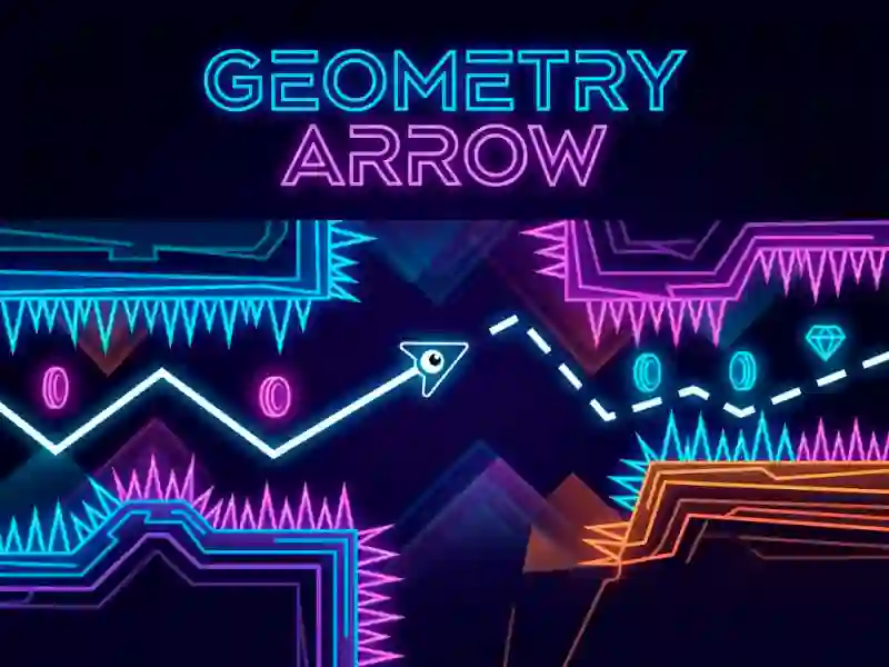 Peli Geometry Arrow verkossa