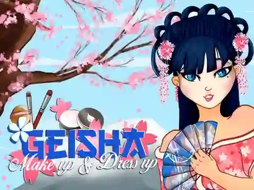 Peli Geisha make up and dress up verkossa