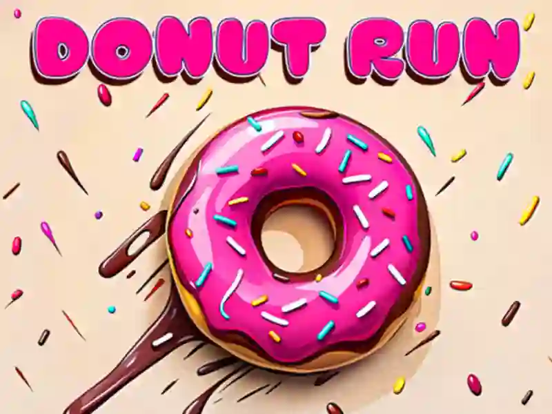 Peli Donut Run verkossa