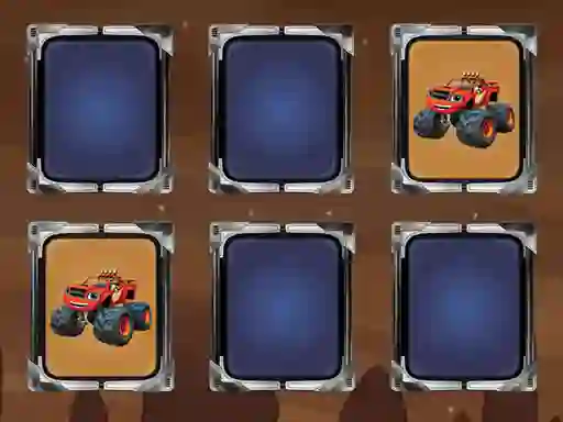 Peli Monster Trucks Memory verkossa