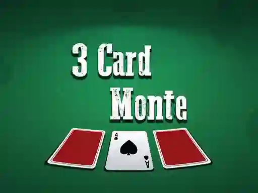 Peli 3 Card Monte verkossa
