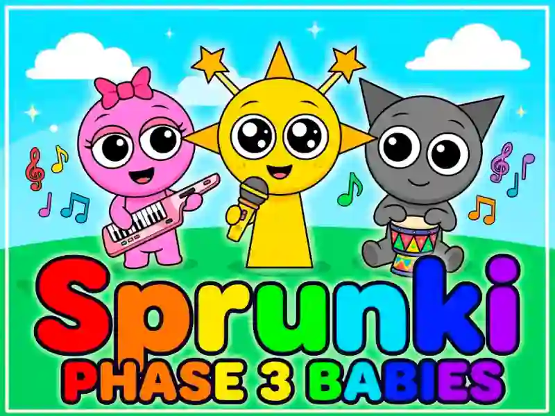 Peli Sprunki baby PHASE 3 verkossa