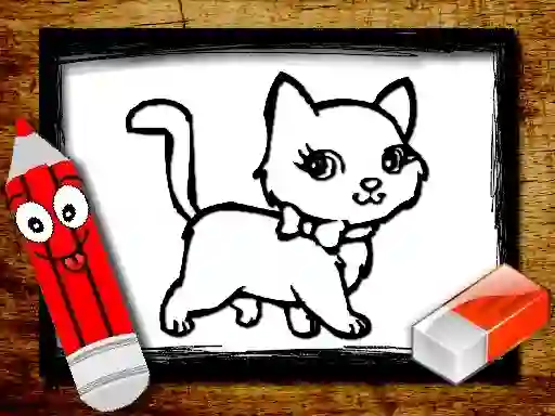 Peli Back to School: Animals Coloring Book verkossa