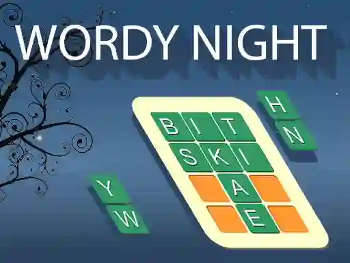 Peli Wordy Night verkossa
