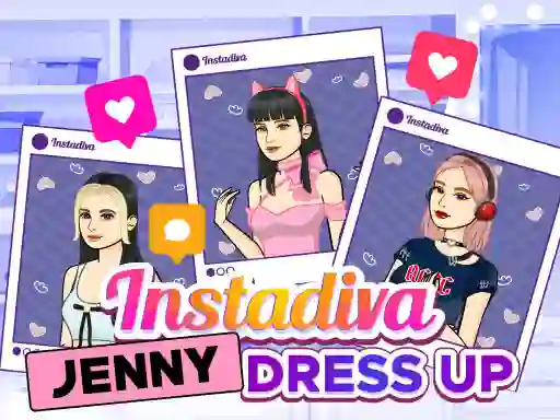 Peli Instadiva Jenny Dress Up verkossa