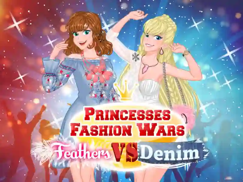 Peli Princesses Fashion Wars Feathers VS Denim verkossa