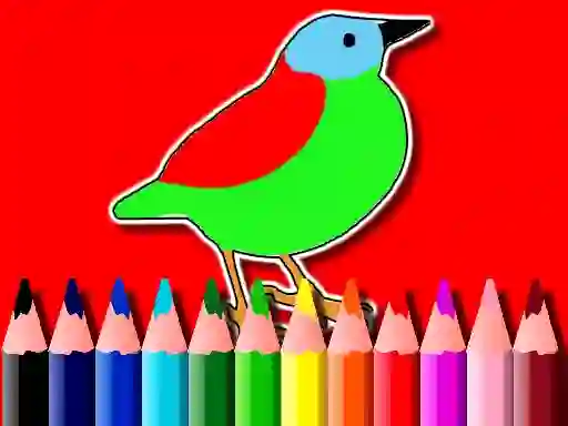 Peli Back To School: Birds Coloring Book verkossa