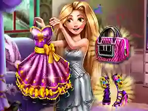 Peli Find Rapunzel's Ball Outfit verkossa