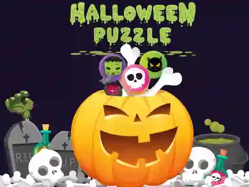 Peli Halloween Puzzle verkossa