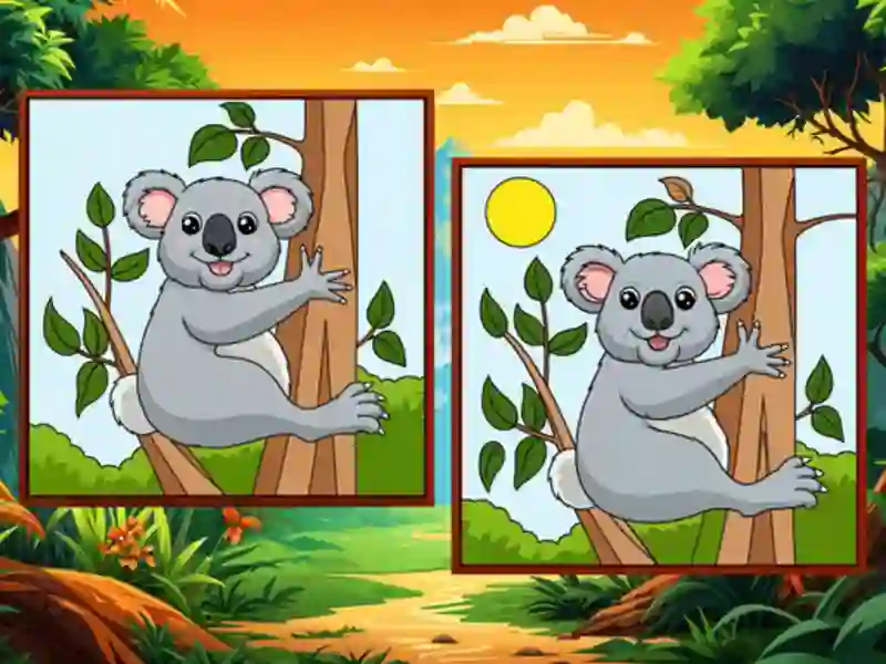Peli Animal: Find The Differences verkossa