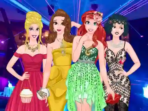 Peli  Princesses Graduation Party Night verkossa