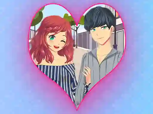 Peli Romantic Anime Couples Dress Up Game verkossa